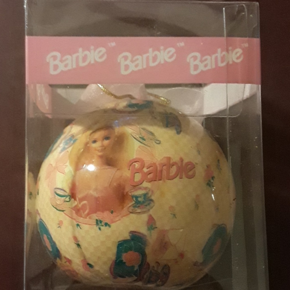 Vintage Barbie Large Ball Ornament New